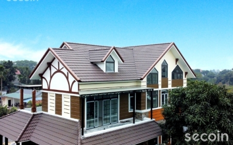 Ngói màu đỏ nâu - Lựa chọn được yêu thích nhất